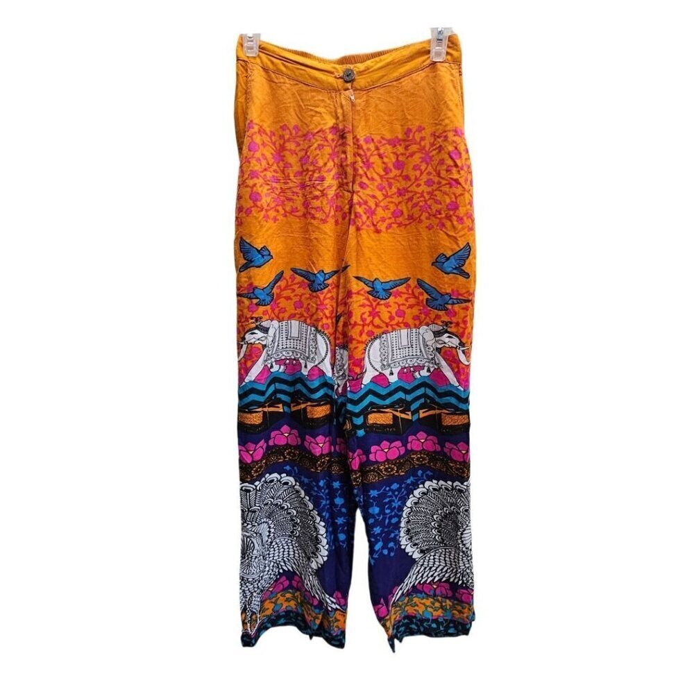 Akkriti Wide Leg High-Rise Elephant Pants XS